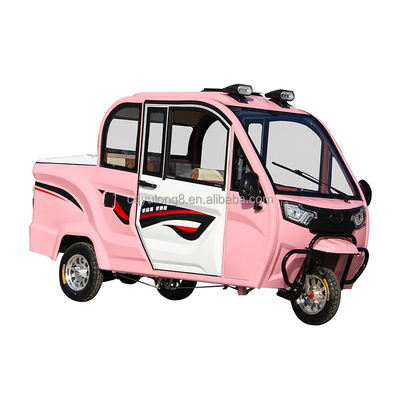 Triciclo elettrico completamente chiuso per trainare merci 60V Voltaggio 30-50km chilometraggio