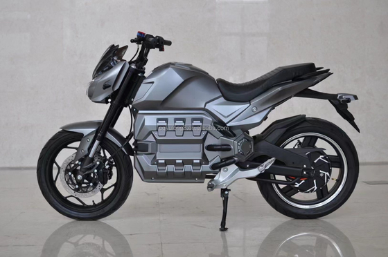 Scooter/motociclo da corsa a 72 V elettrico con 5000W di grande potenza e pneumatici grandi