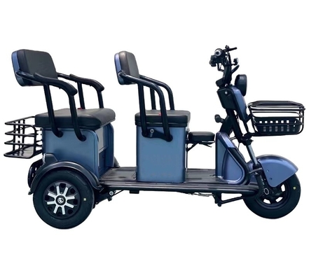 500W Veicolo elettrico per passeggeri Triciclo anziano con capacità e energia di 15-20°