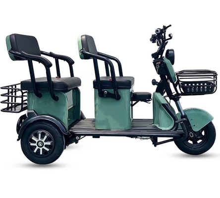 500W Veicolo elettrico per passeggeri Triciclo anziano con capacità e energia di 15-20°
