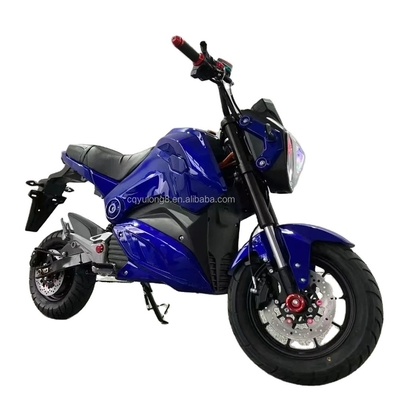 Velocità massima 60-80 Km/h Scooter elettrico a motore CEE/COC da 3000w per adulti 72V design elegante