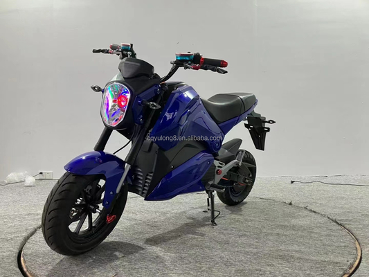 Velocità massima 60-80 Km/h Scooter elettrico a motore CEE/COC da 3000w per adulti 72V design elegante