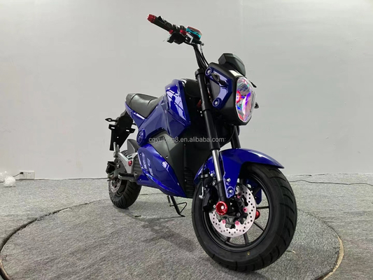 Velocità massima 60-80 Km/h Scooter elettrico a motore CEE/COC da 3000w per adulti 72V design elegante