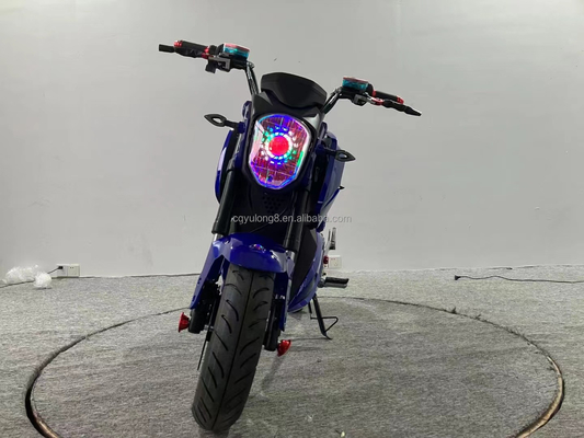 Velocità massima 60-80 Km/h Scooter elettrico a motore CEE/COC da 3000w per adulti 72V design elegante