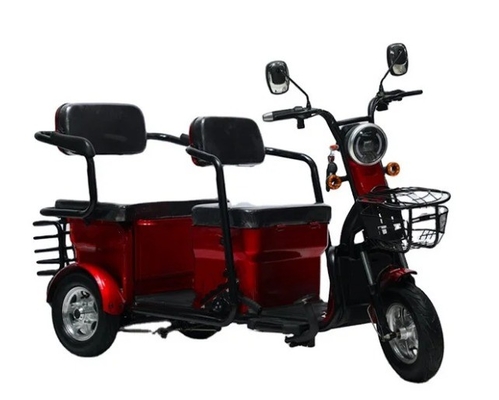 Famiglia camion triciclo elettrico per anziani 200-300kg Capacità di carico utile Tipo di carrozzeria aperta