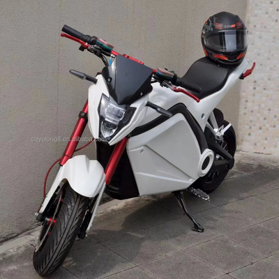 2000W/3000W/5000W Potenza motore 72V Motocicletta elettrica per corse ad alta velocità