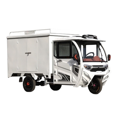 60V 1800W Triciclo elettrico completamente chiuso Express Truck con opzioni di colori multipli
