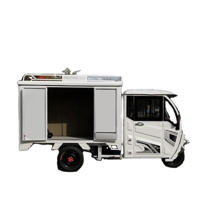 60V 1800W Triciclo elettrico completamente chiuso Express Truck con opzioni di colori multipli
