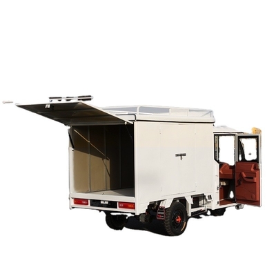60V 1800W Triciclo elettrico completamente chiuso Express Truck con opzioni di colori multipli