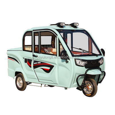 Triciclo elettrico completamente chiuso per trainare merci 60V Voltaggio 30-50km chilometraggio