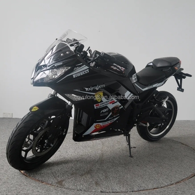 Motocicletta elettrica da corsa da 3000 W con certificazione CEE e batteria di lunga durata