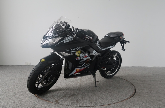 Motocicletta elettrica da 3000W con batteria al litio e freno a disco