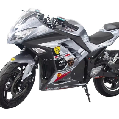 Nuovo design 72V motocicletta sportiva elettrica di alta potenza per le corse di strada