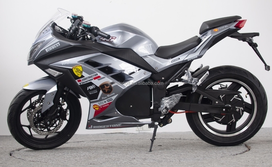 Nuovo design 72V motocicletta sportiva elettrica di alta potenza per le corse di strada