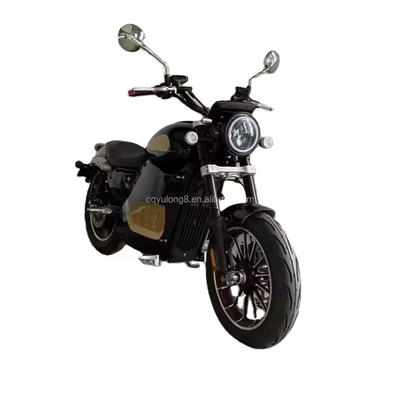 Off Road Electric Bike Motocicletta elettrica retro 5000W con freno a disco e pneumatica da 10 pollici