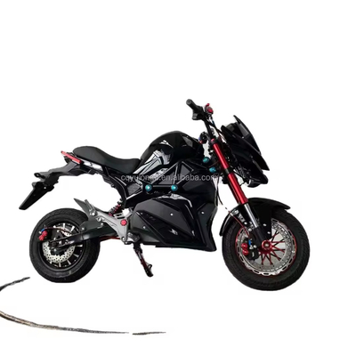 Sportbike 72V Motociclette elettriche ad alta velocità 2000W 3000W Motociclette per adulti fuoristrada