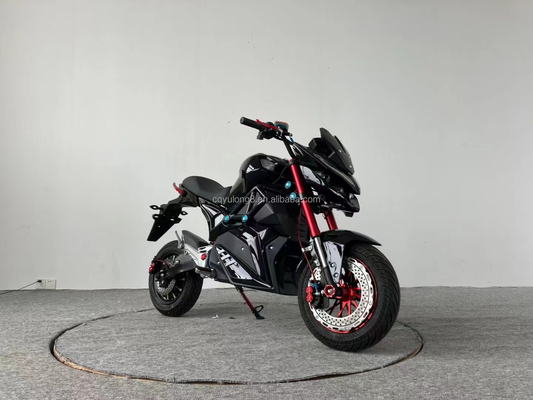 Sportbike 72V Motociclette elettriche ad alta velocità 2000W 3000W Motociclette per adulti fuoristrada