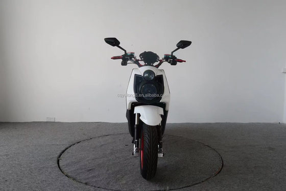 300W 500W 800W DC Brushless Motor Motocicletta elettrica con freno a disco e pneumatico da 10 pollici