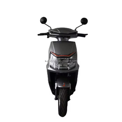 Motocicletta elettrica ad alta velocità da 800W 48v 60v con caratteristiche personalizzate e freno a disco