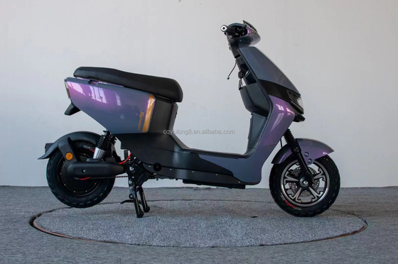 Velocità 48V 2 ruote bici elettrica per il traffico urbano e gli impiegati carico massimo 200kg