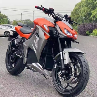 Motociclette elettriche CEE a caldo 72V 3000W con motore a spazzola e pneumatico anteriore 110/70-17
