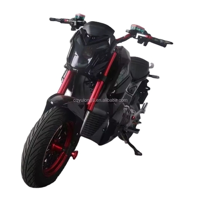 Motocicletta elettrica LEDlight per adulti ad alta velocità 3000w 5000w Motocicletta fuoristrada