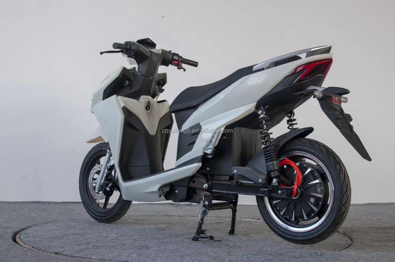 Scooter elettrico a ciclomotore con pneumatica da 17 pollici e batteria al litio da 3000W 72V 30ah