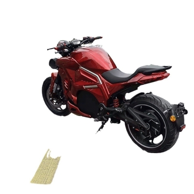 Motocicletta elettrica da corsa a misura 72v 3000W 5000W con freno a disco e raffreddamento ad acqua