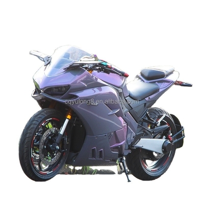 Motocicletta elettrica a motore medio con pneumatici da 17 pollici e configurazione di fine autonomia da 80 a 120 km