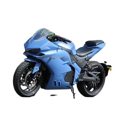 Motocicletta elettrica a motore medio con pneumatici da 17 pollici e configurazione di fine autonomia da 80 a 120 km