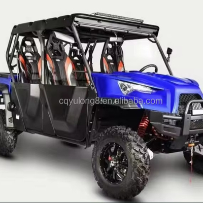 1 cilindro 1500W 2000W Side by Side Farm UTV elettrico con 2 sedili e blocco differenziale