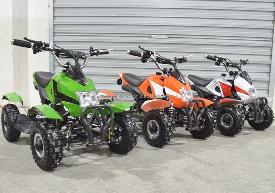 49cc Quad Bike Mini ATV per bambini 4x4 Wheeler con azionamento a catena e parti